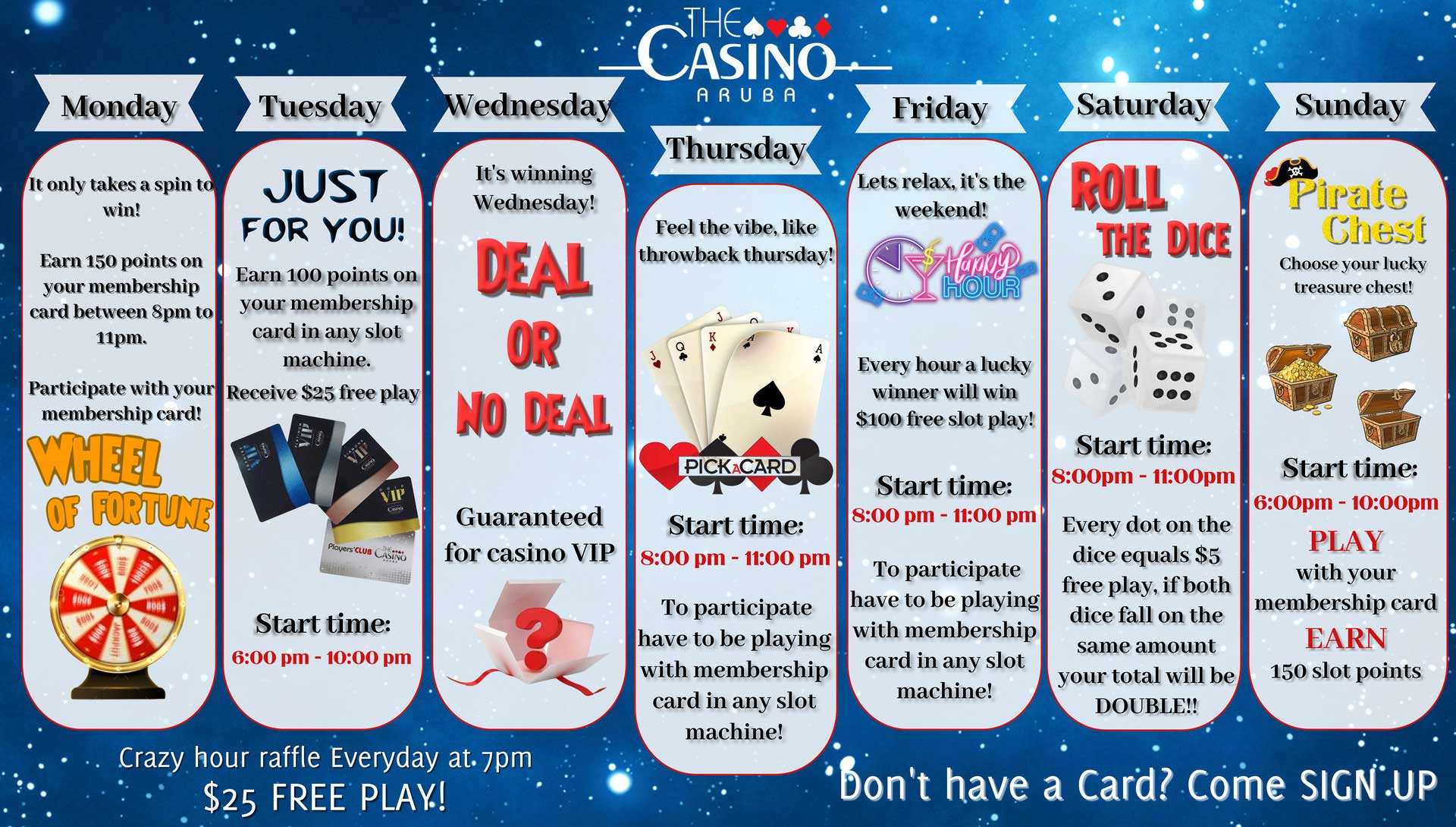 Weekly Promotions Casino